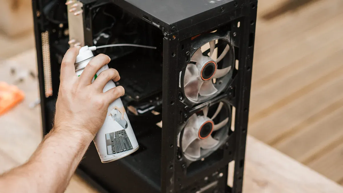 How to Install a Cooling Fan in a Media Cabinet
