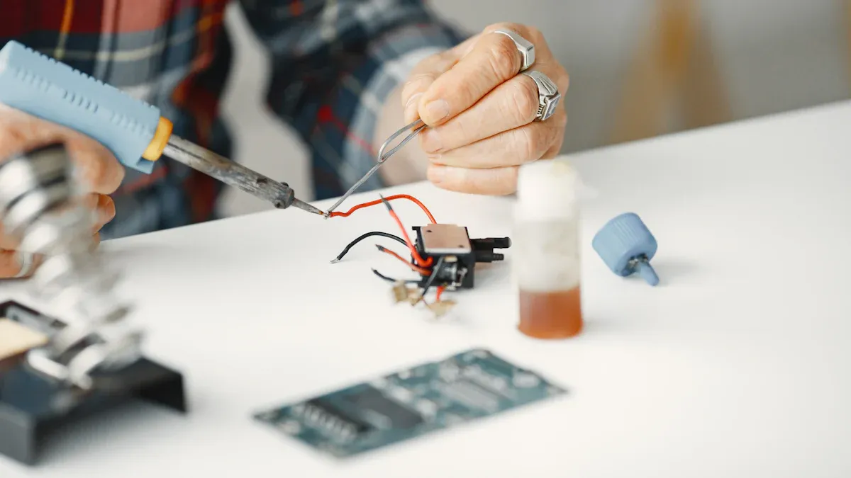 Circuit Design for Controlling a Brushless DC Motor