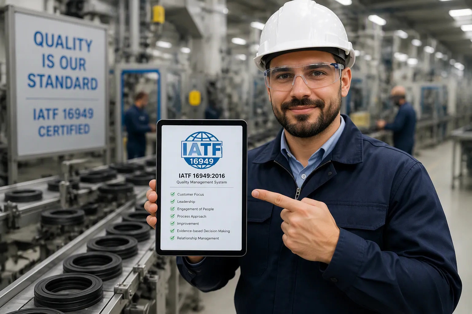 Core Certifications for Automotive Rubber Parts