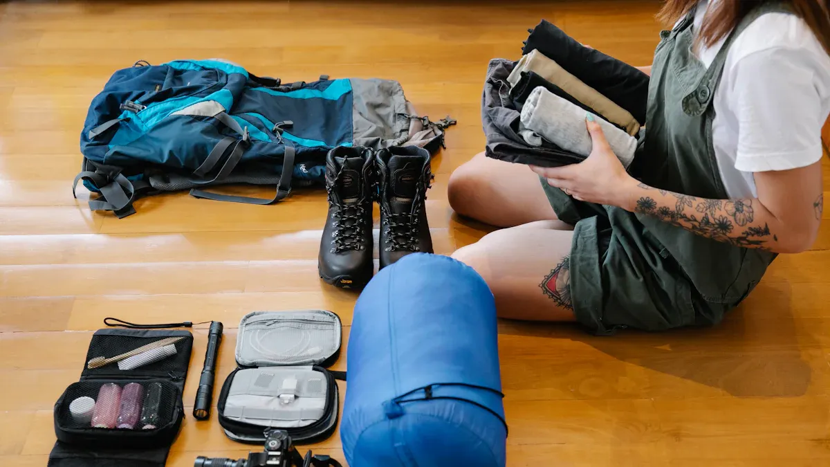 Packing Strategy: Bottom, Middle, Top