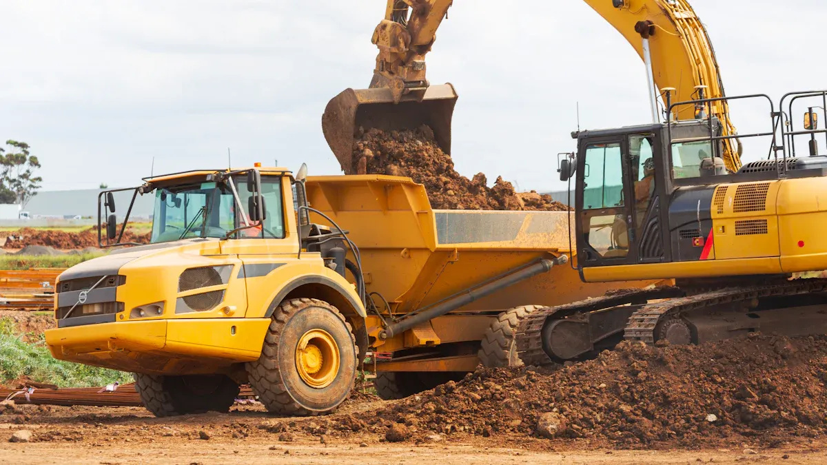 Excavatrice de 2,0 tonnes QLN-20PRO offre 3 grands avantages pour les petits travaux 1 Efficacité de l'excavatrice QLN-20PRO de 2,0 tonnes