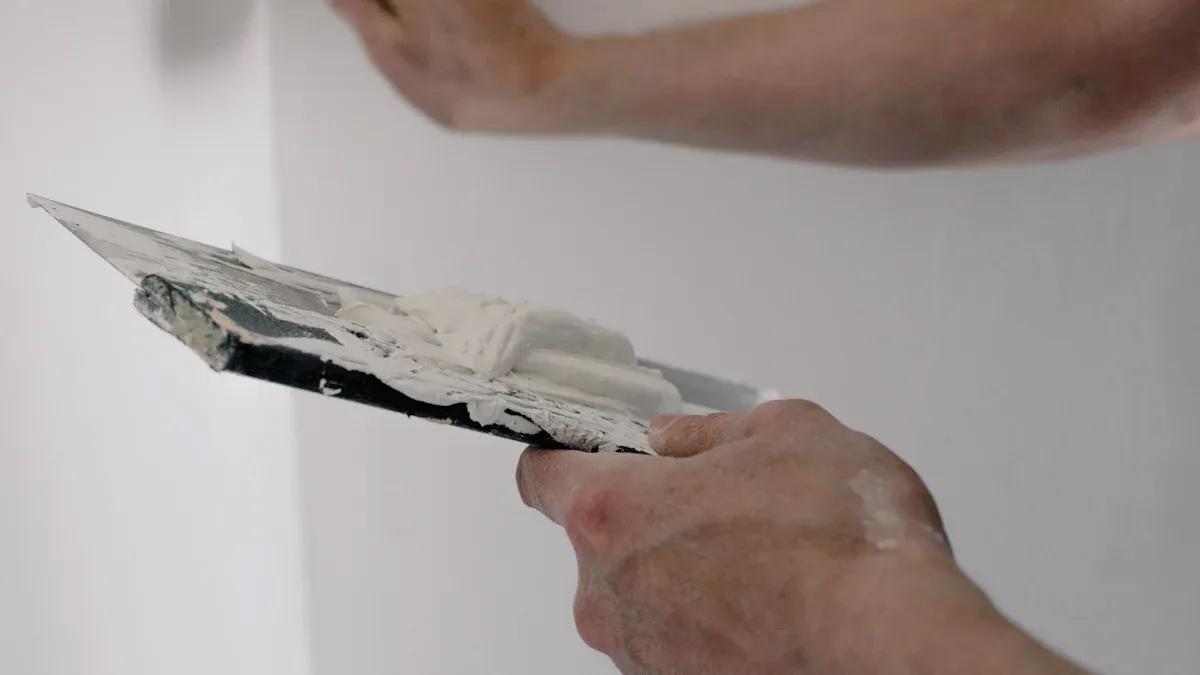 Using aluminum paste paint