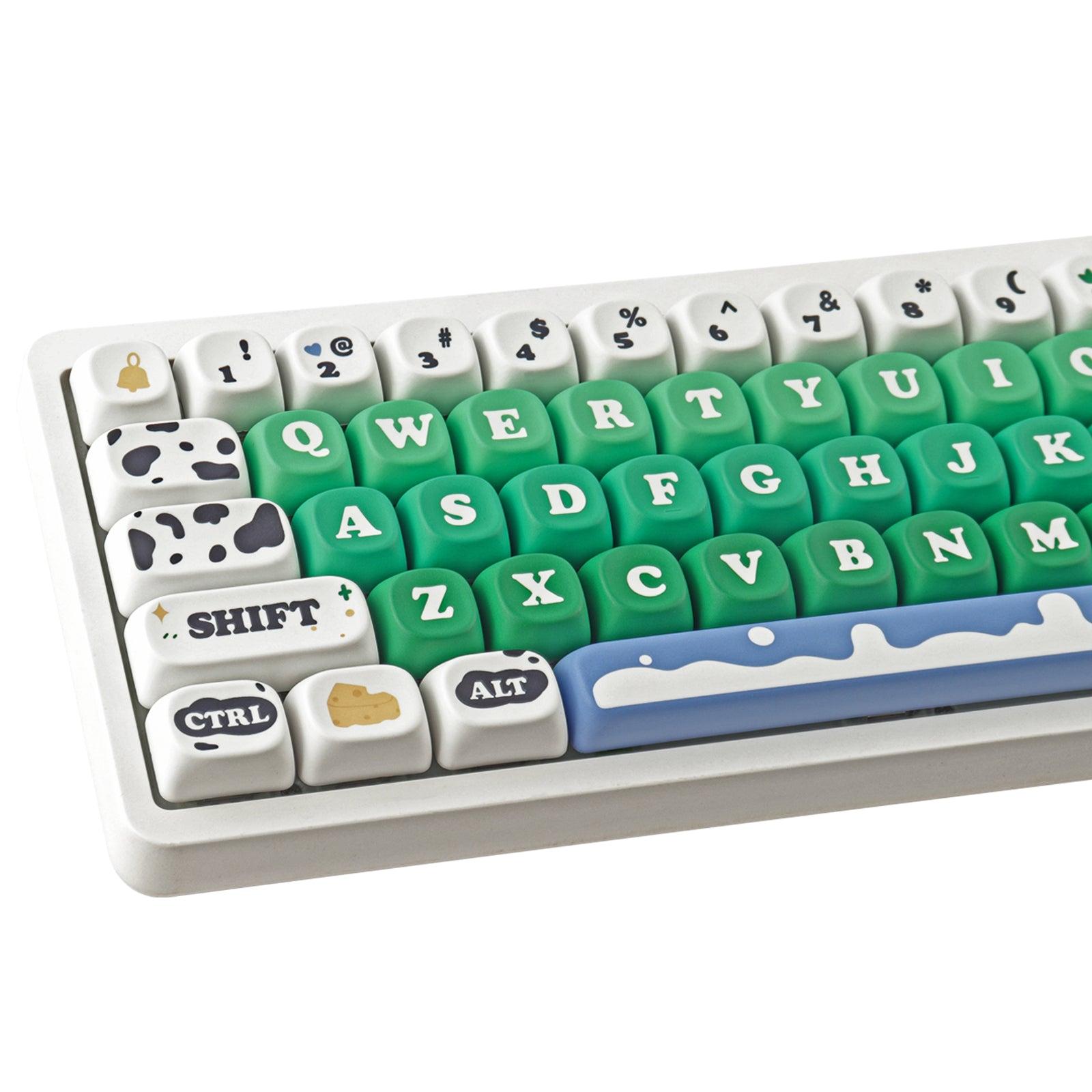 Dairy Pasture MOA keycaps stand out for comfort and style