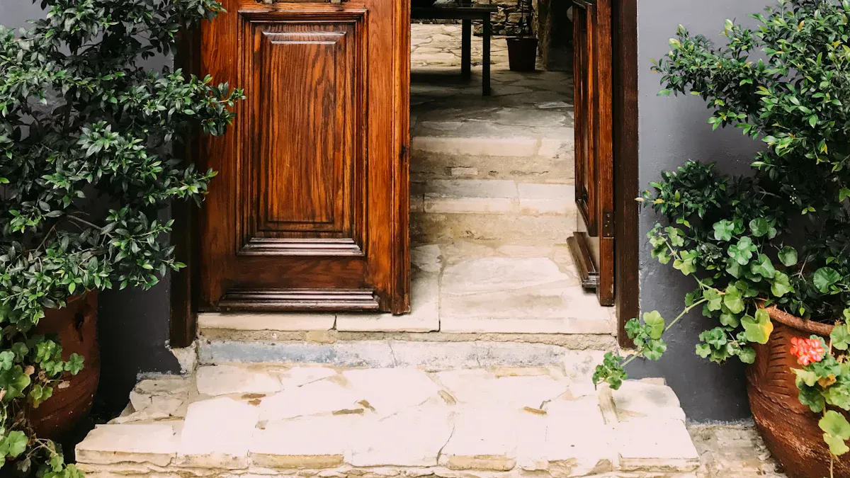 The best type of exterior door | Foshan Qi'an Fireproof Shutter Doors Co.,Ltd. Wood Doors
