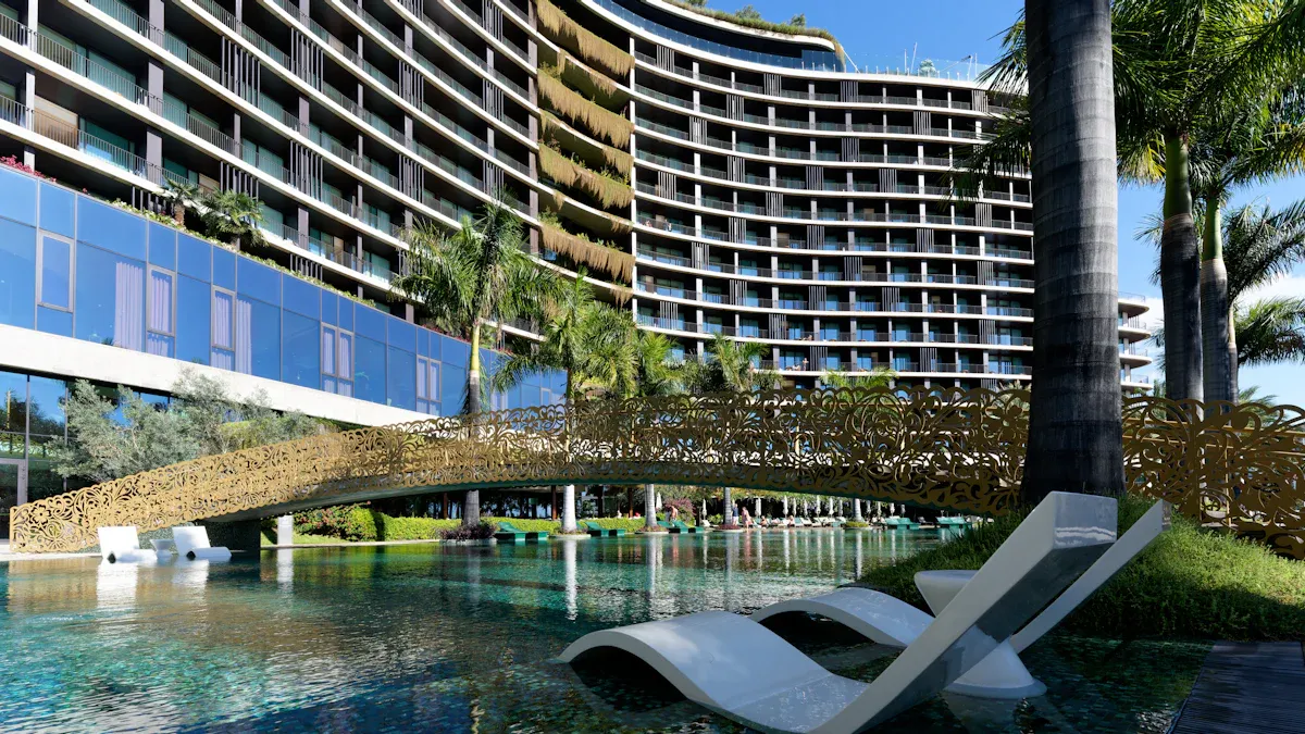Exterior & Outdoor Hotel Renovation Ideas