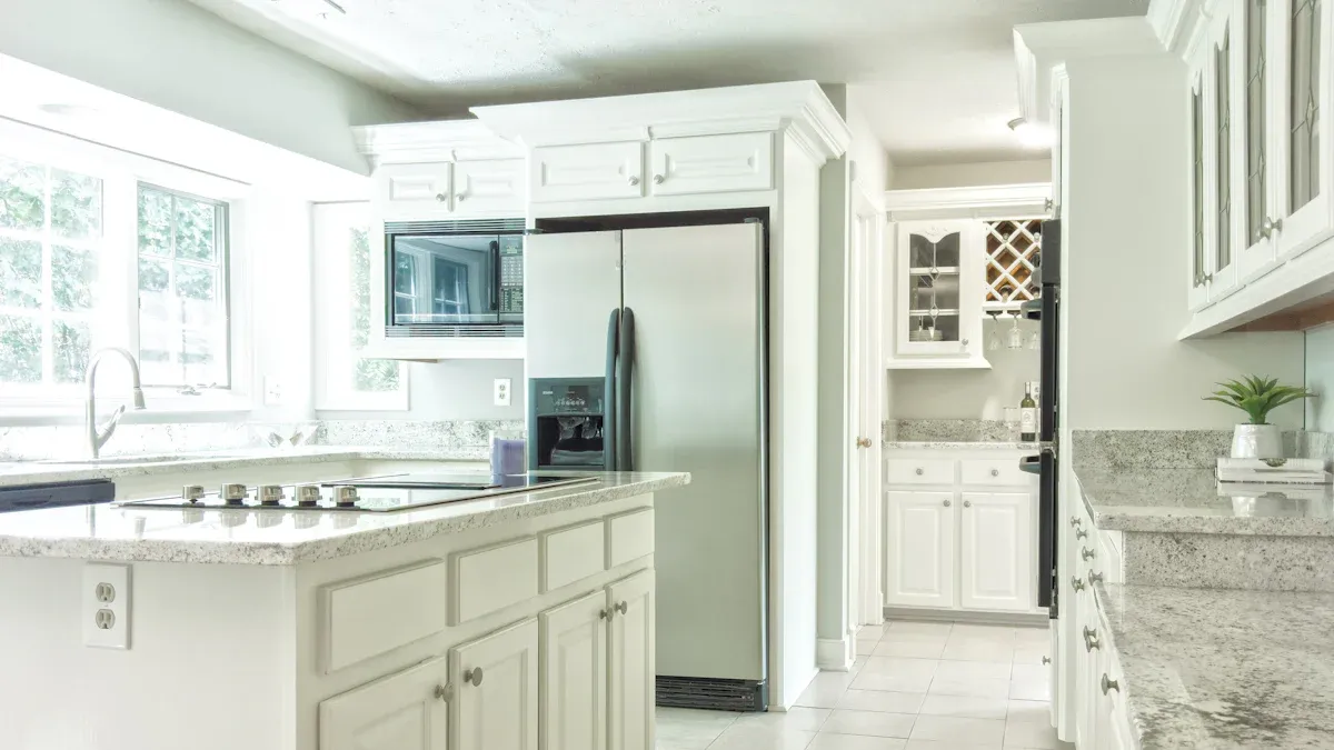 Warm White Cabinets