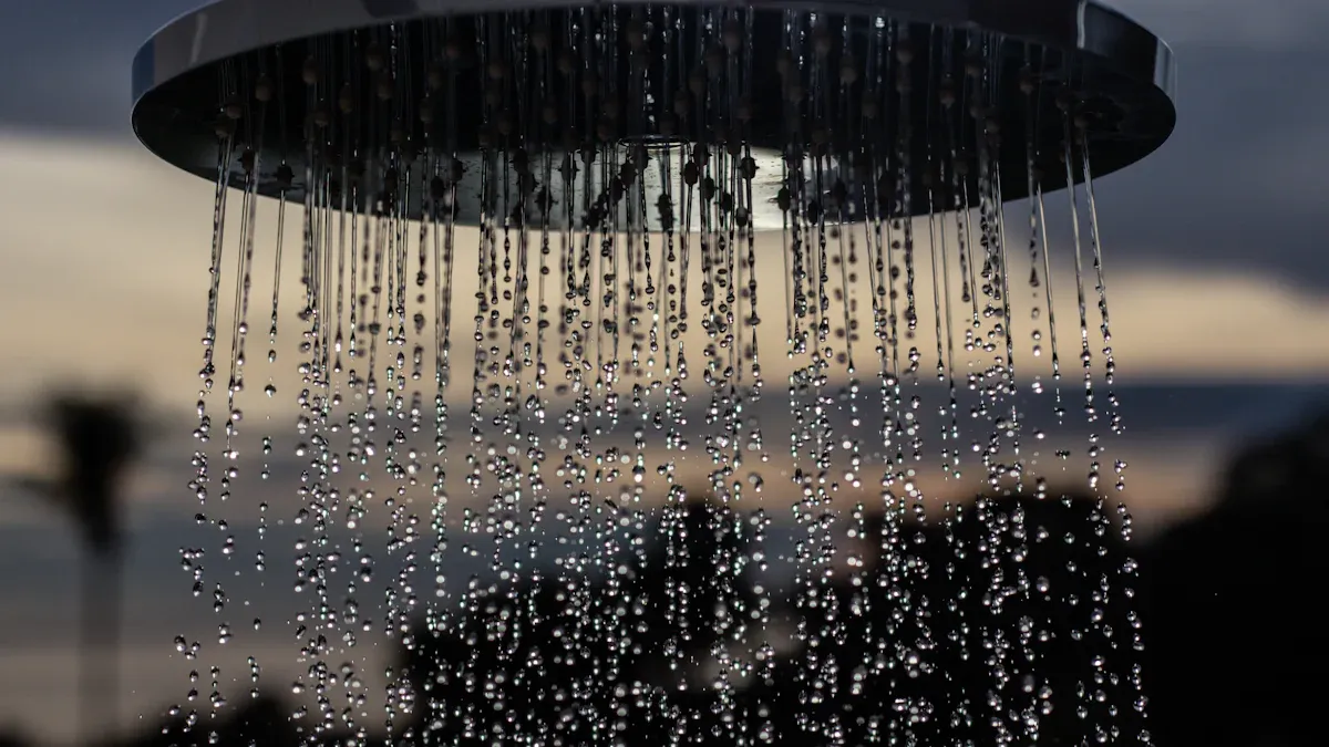 Water-Saving Rain Shower Heads