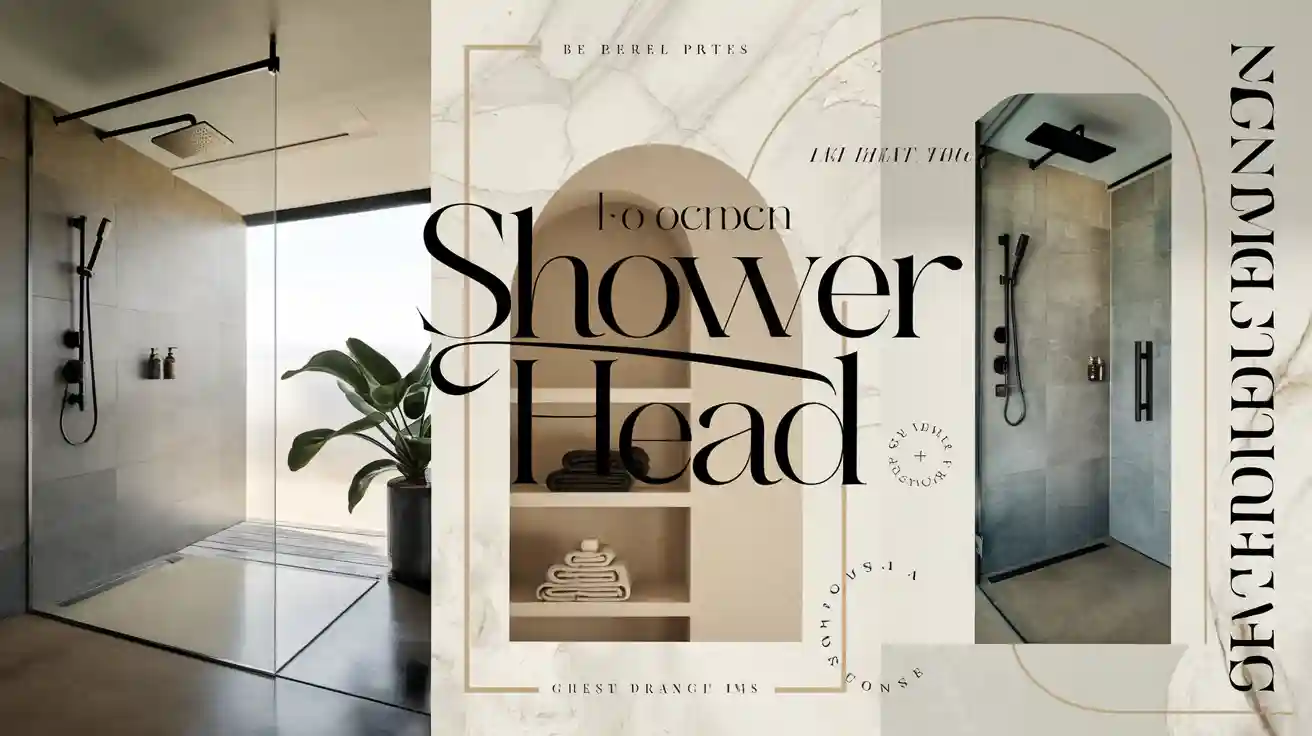 Modern Bathroom Makeover with a Black Shower Head