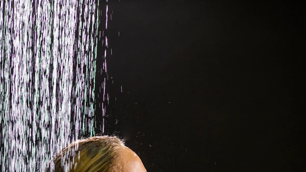 Filtered Shower Heads for Skin