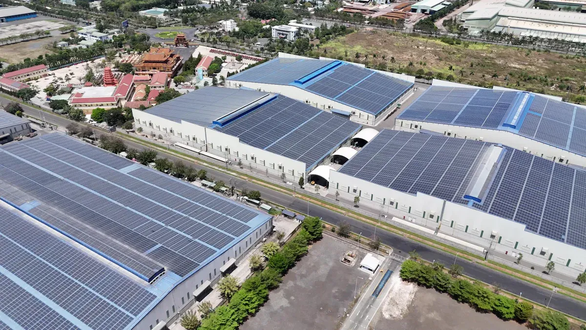 How to reduce 30% installation cost using modular steel structure for PV panel in distributed photovoltaic boom