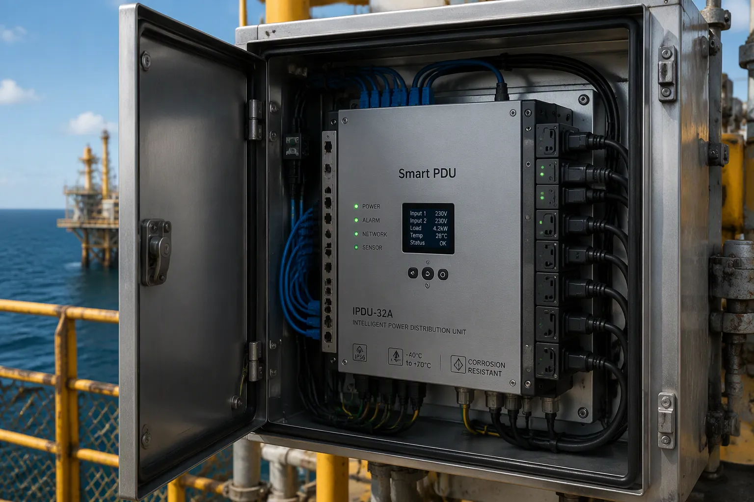Smart PDU Corrosion Resistance for Offshore Communication Platforms in 2026
