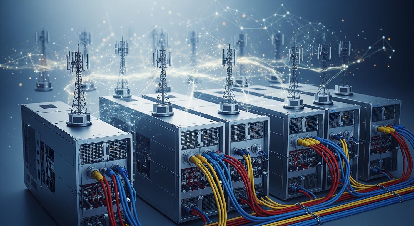 Modular Parallel Architecture Telecom Power System for Elastic Power Supply in Distributed Base Stations