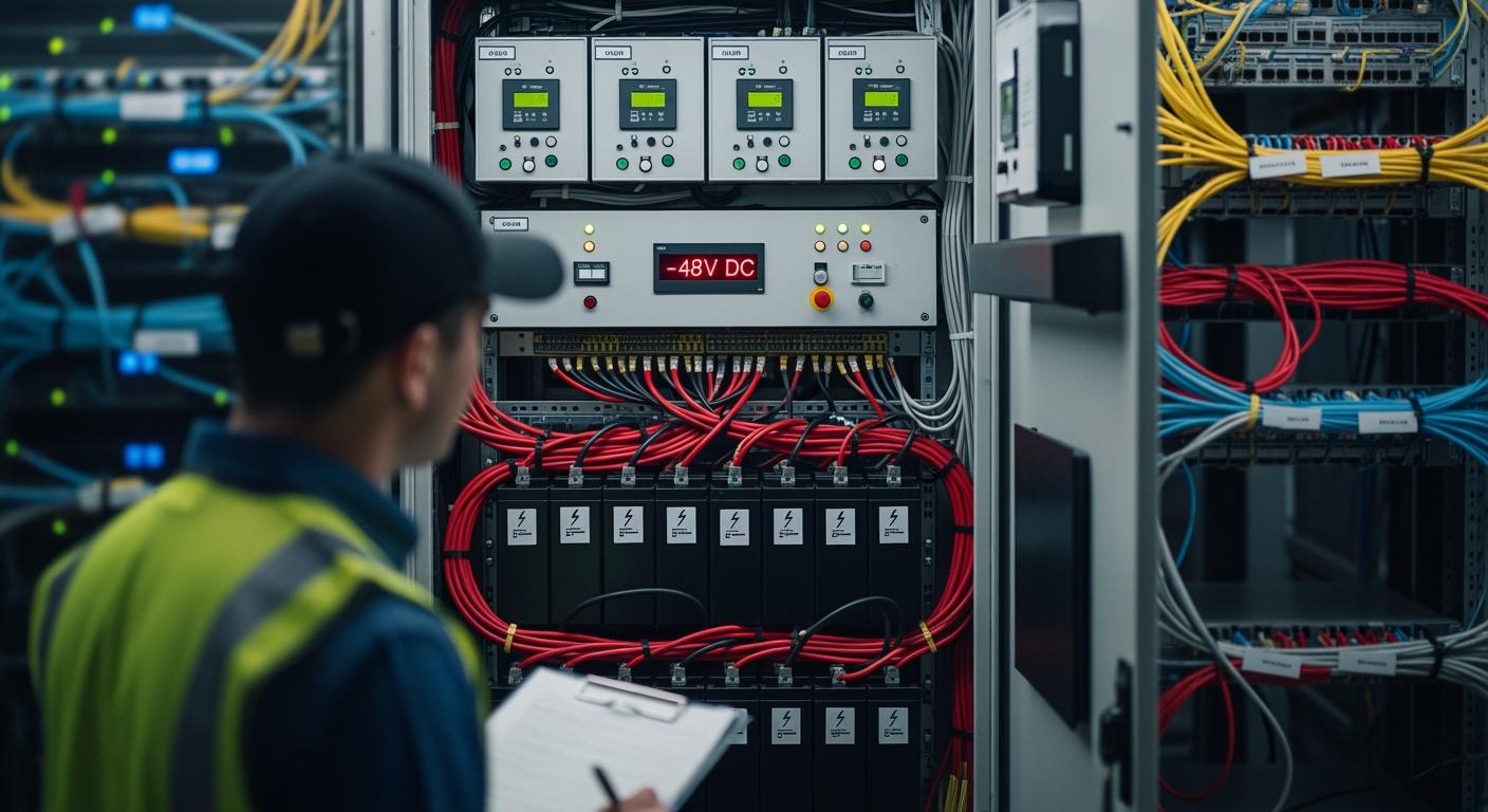 Telecom Power System: Understanding -48V DC Power Systems