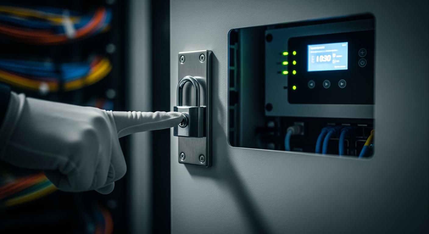 Physical Lock Integration of Smart Power Distribution Units in Telecom Cabinets: Protection Against Unauthorized Operations