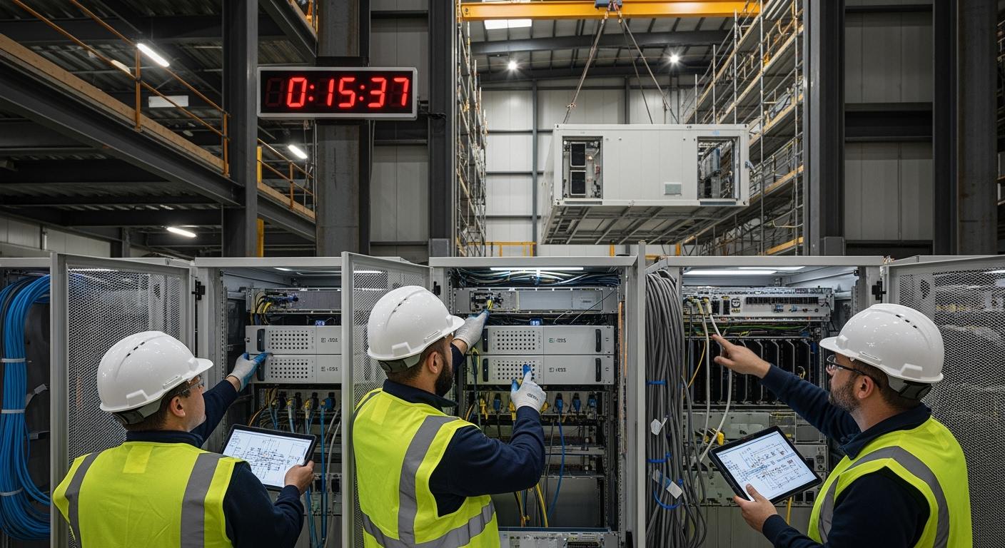 Rapid Deployment of Telecom Rectifier Systems to Shorten Data Center Construction Time