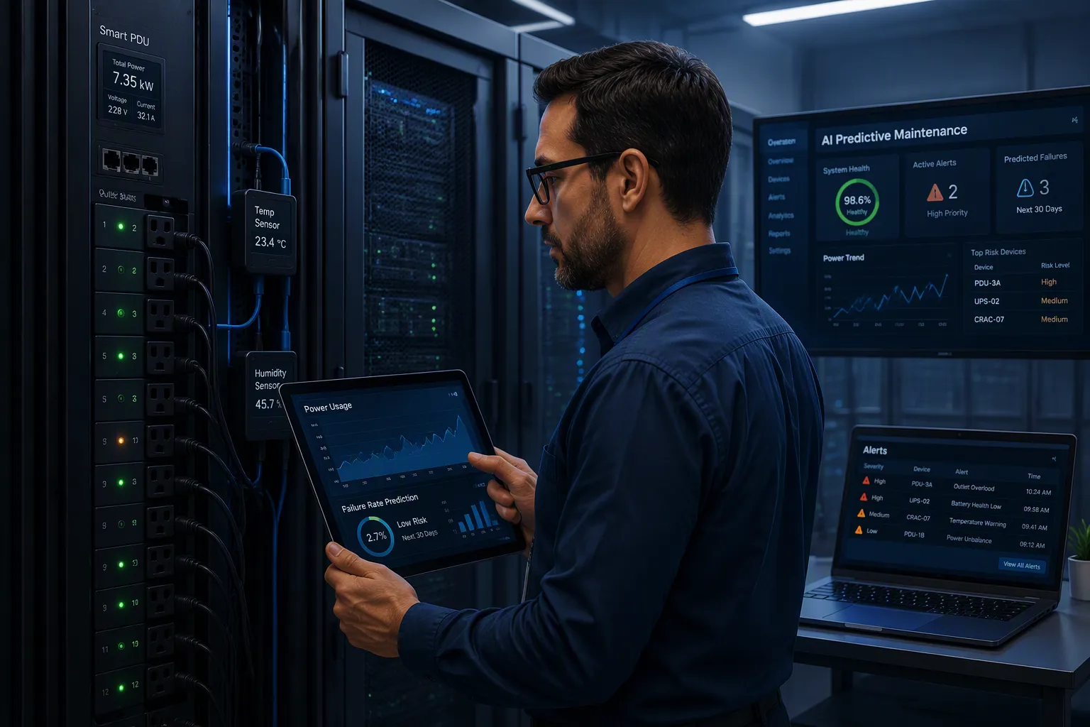 Predictive Maintenance for Data Centers and Telecom Sites