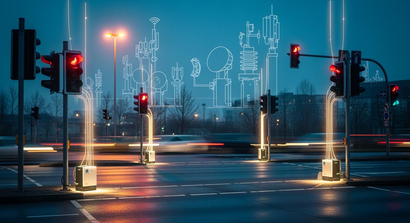 Intelligent Traffic Signal Power Supply of Telecom Power Systems: 7×24h Uninterrupted Power for Intersections