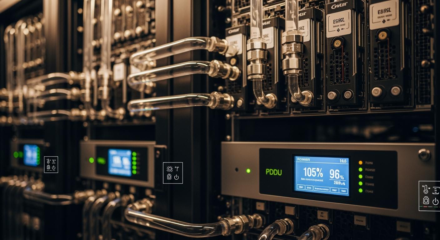 Liquid Cooling Adapted Smart PDU Solution for Thermal-Electrical Synergistic Control in High-Density Telecom Cabinets