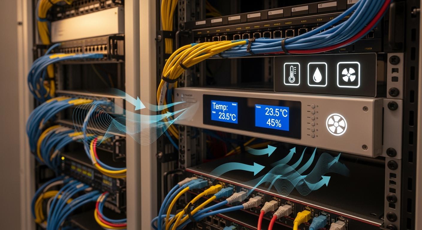Temperature-Humidity Co-Monitoring Smart PDU Solution for Microenvironment Linkage Control in Telecom Cabinets