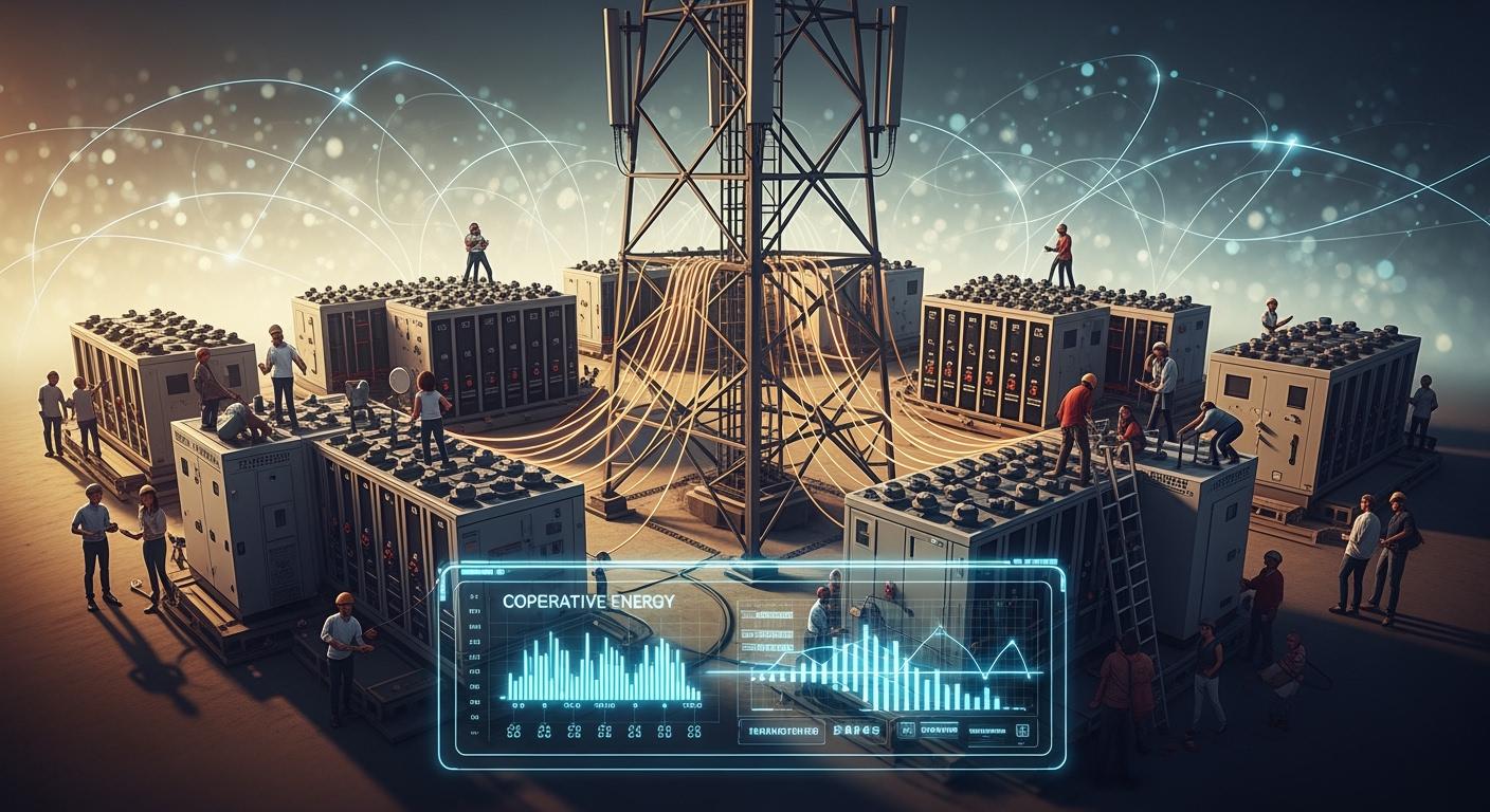 BMS-Linked Telecom Power System for Energy Storage Cooperative Power Supply