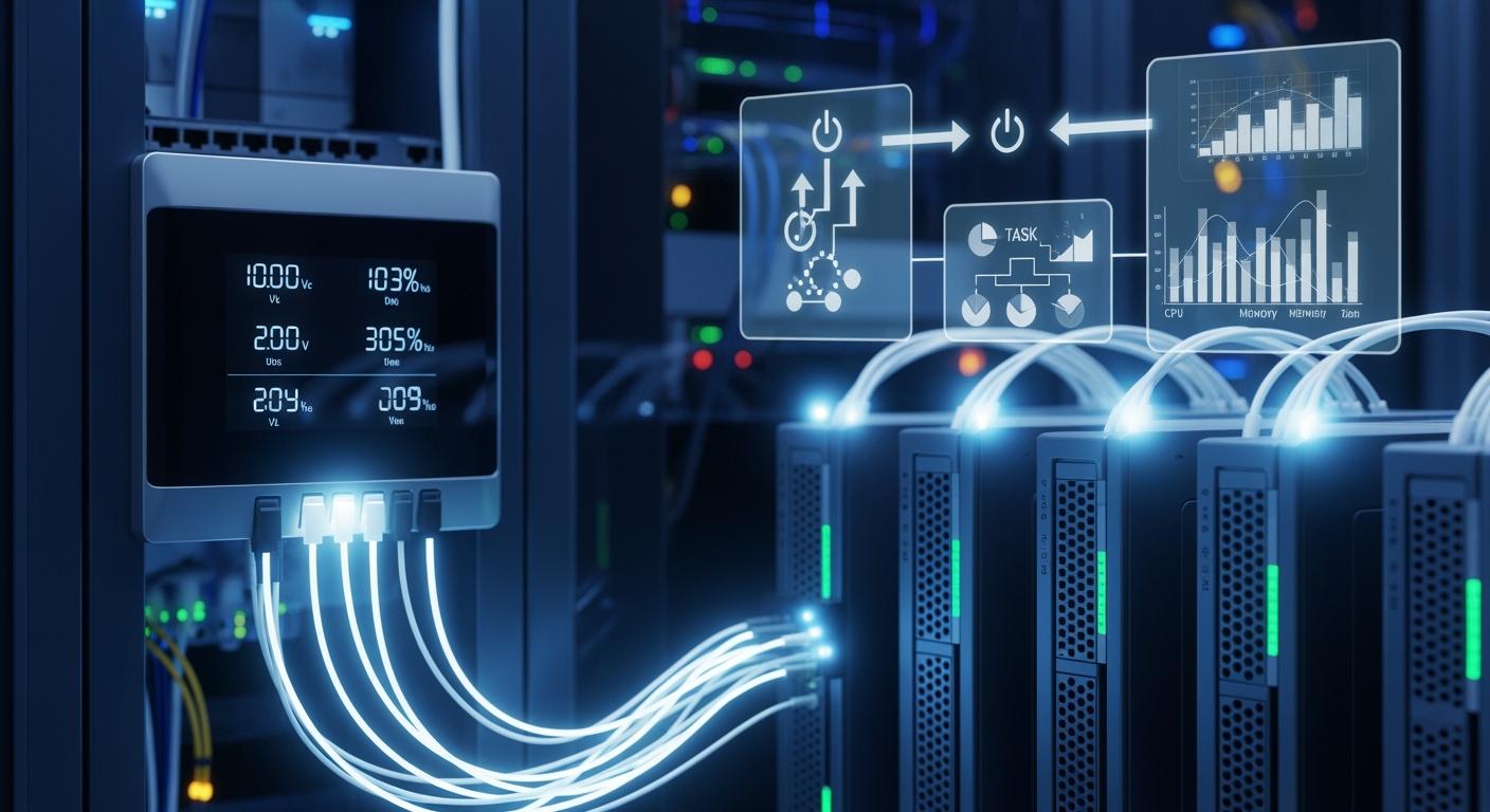 Collaboration Between Smart PDUs and Edge Servers: Dynamic Power Resource Allocation by Computing Load