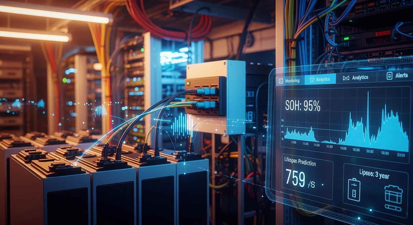 Battery Health Management of Telecom Rectifier Systems: Real-Time SOH Monitoring and Lifespan Prediction