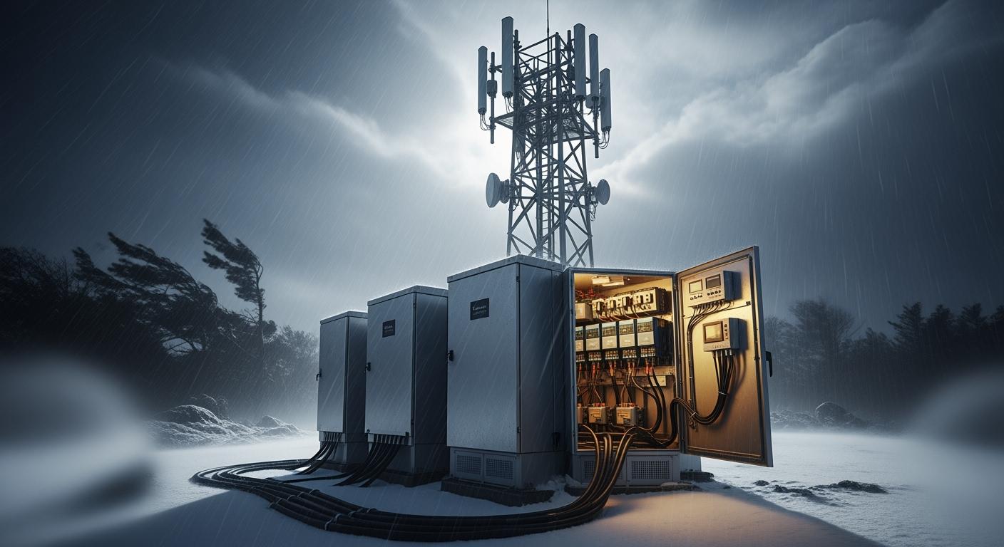 Stable Operation of Telecom Power Systems: How Rectifier Modules Ensure Continuous Power for Base Stations in Harsh Weather