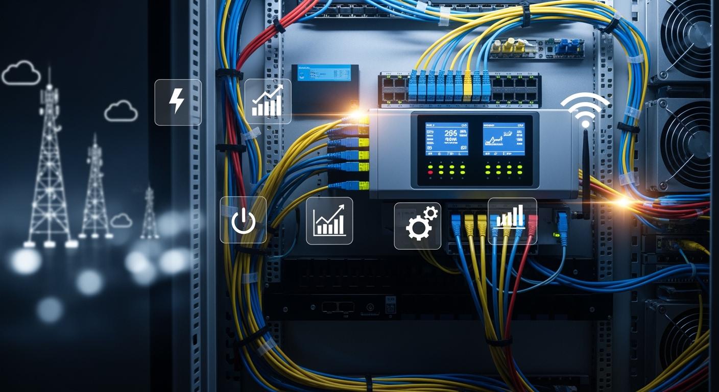 Industrial IoT-Coordinated Smart PDU Solution for Multi-Dimensional Energy Management in Telecom Cabinets