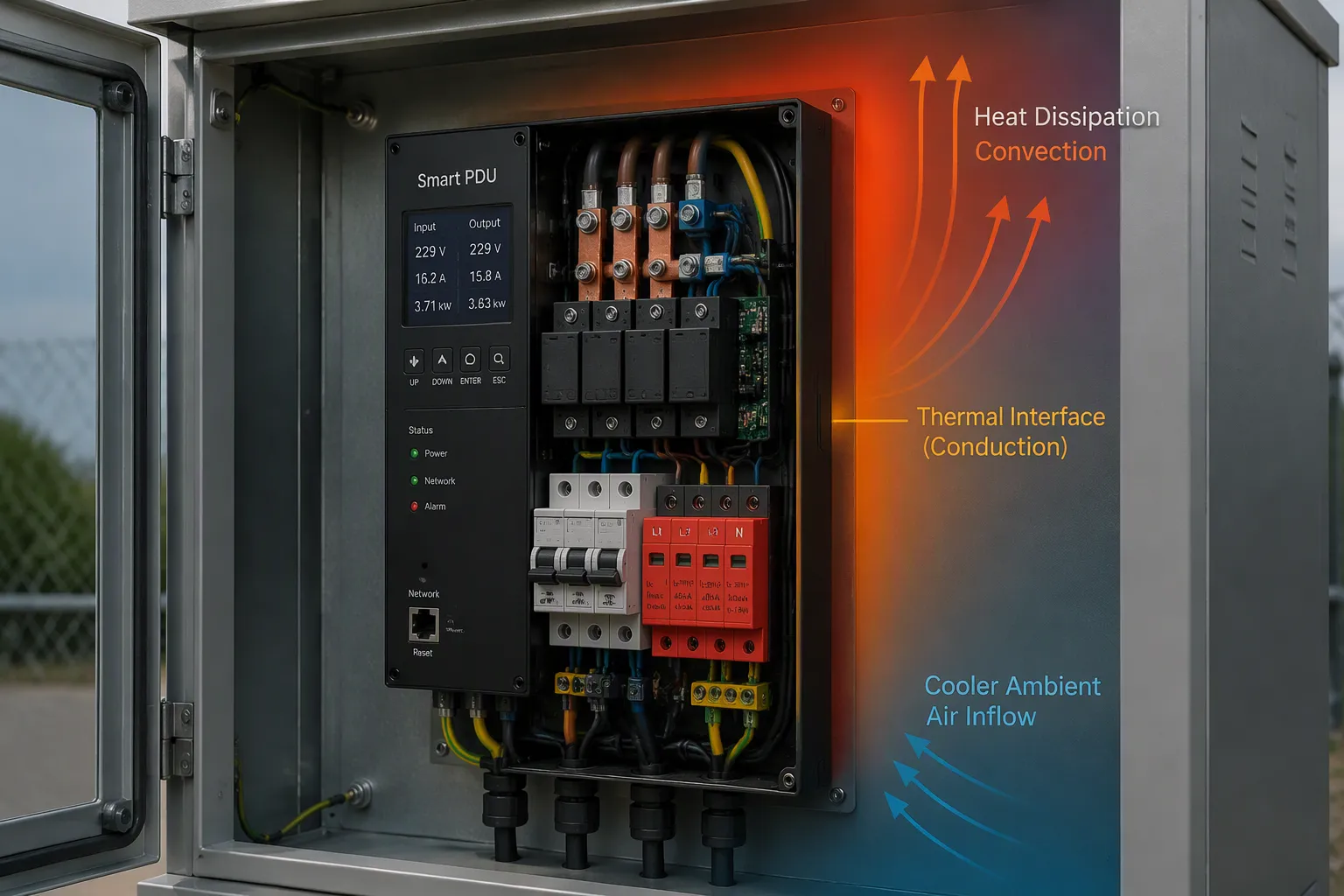 Smart PDU Design for Extreme Temperatures