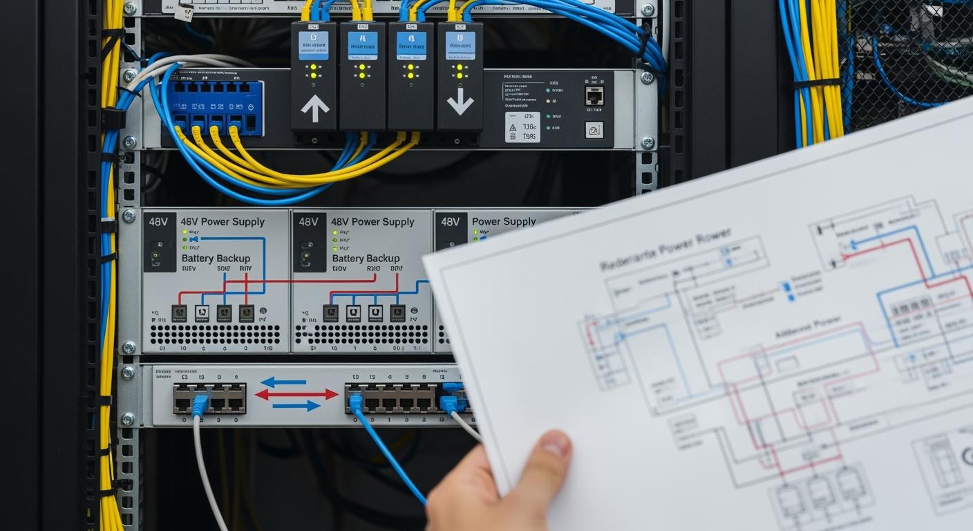 Sizing a 48V telecom power system for redundancy