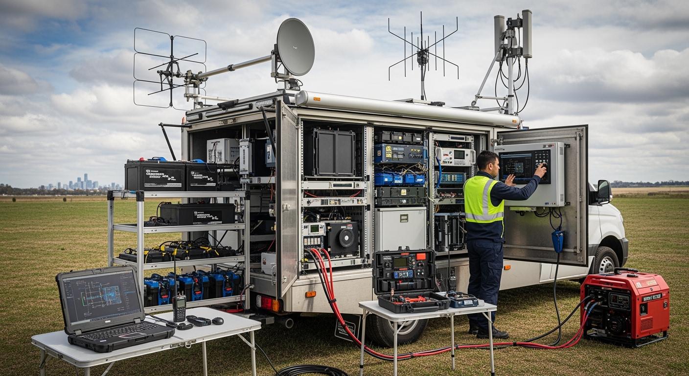 Emergency Communication Vehicle Kit of Telecom Power Systems