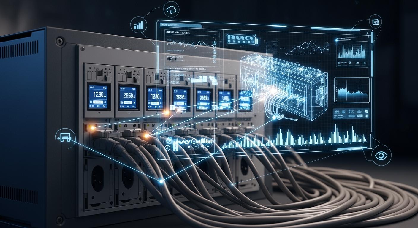 Real-Time Synchronization of Smart Power Distribution Units with Digital Twin Platforms