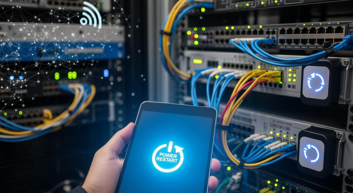 Remote Restart of Smart Power Distribution Units in Telecom Cabinets: Rapid Recovery for Critical Device Downtime