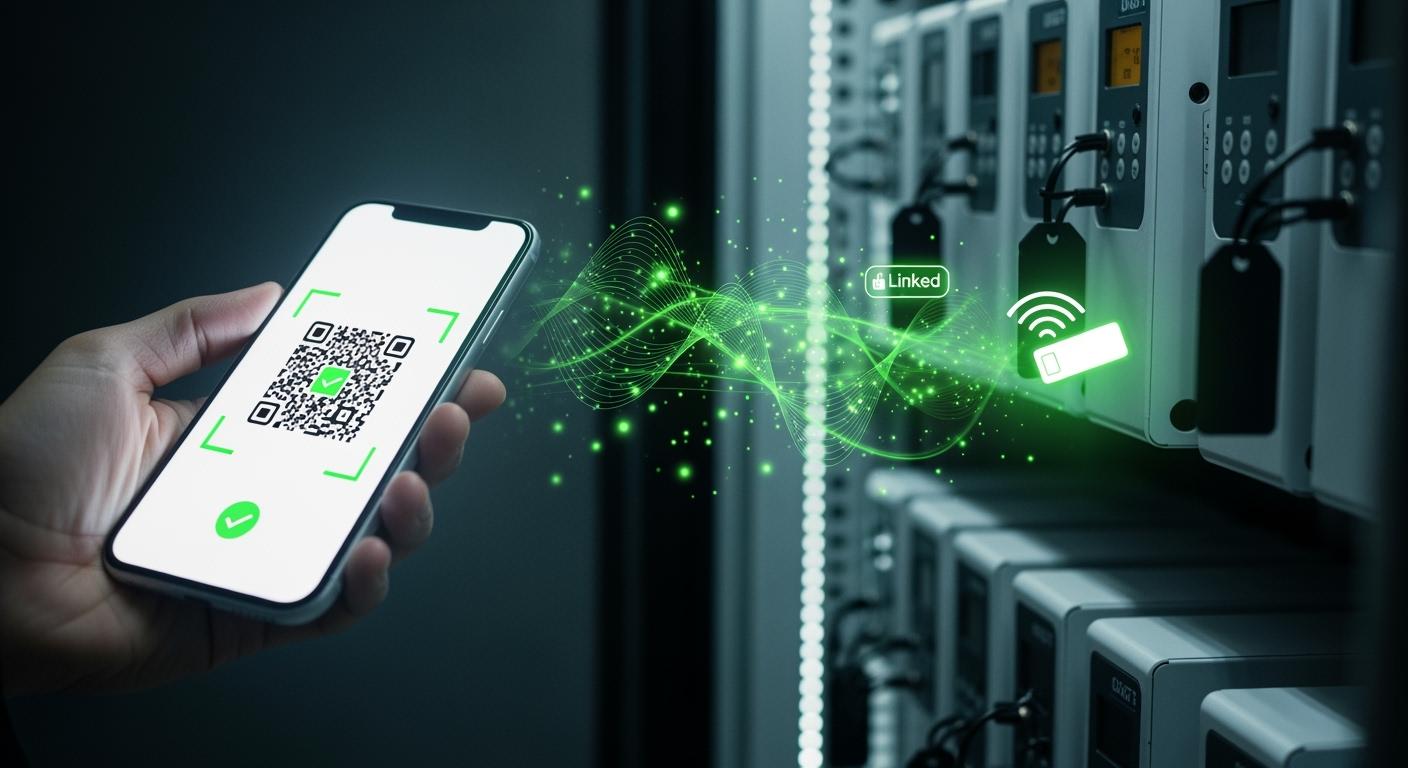 Equipment Identity Recognition (RFID) of Smart PDUs: Quick Binding of Telecom Cabinet Assets via QR Code Scanning