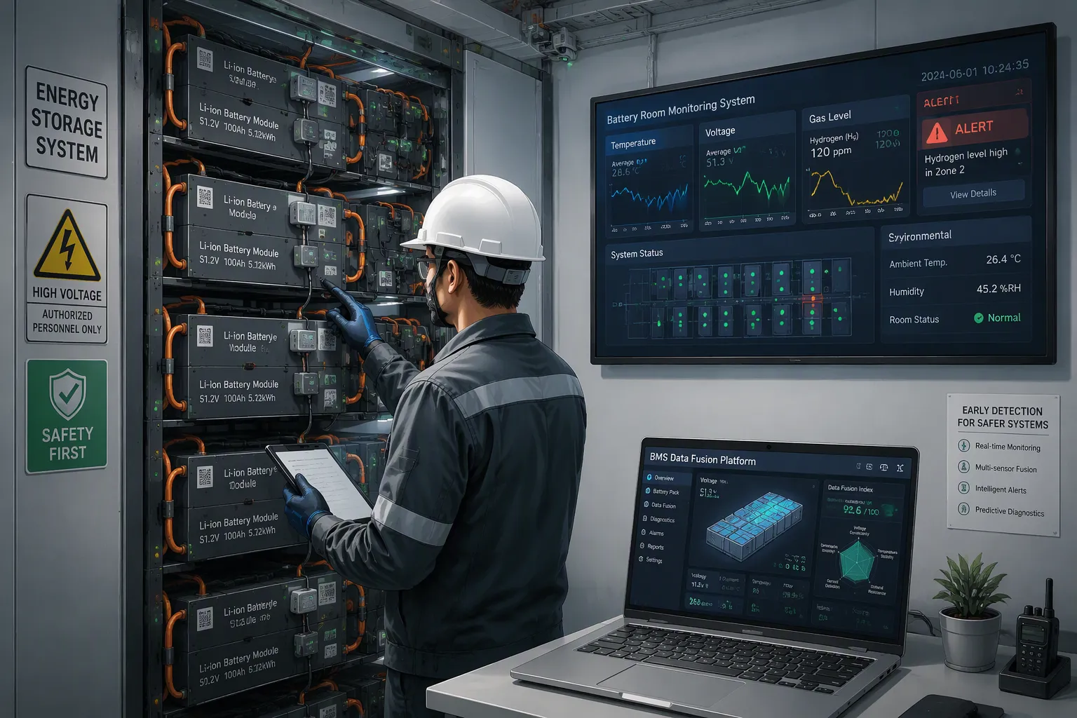 Early Warning Technologies for Battery Thermal Runaway