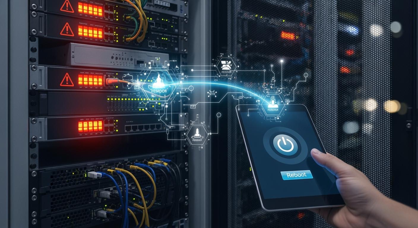 Remote Reboot Mechanism Smart PDU Solution for Rapid Recovery from Equipment Freeze in Telecom Cabinets