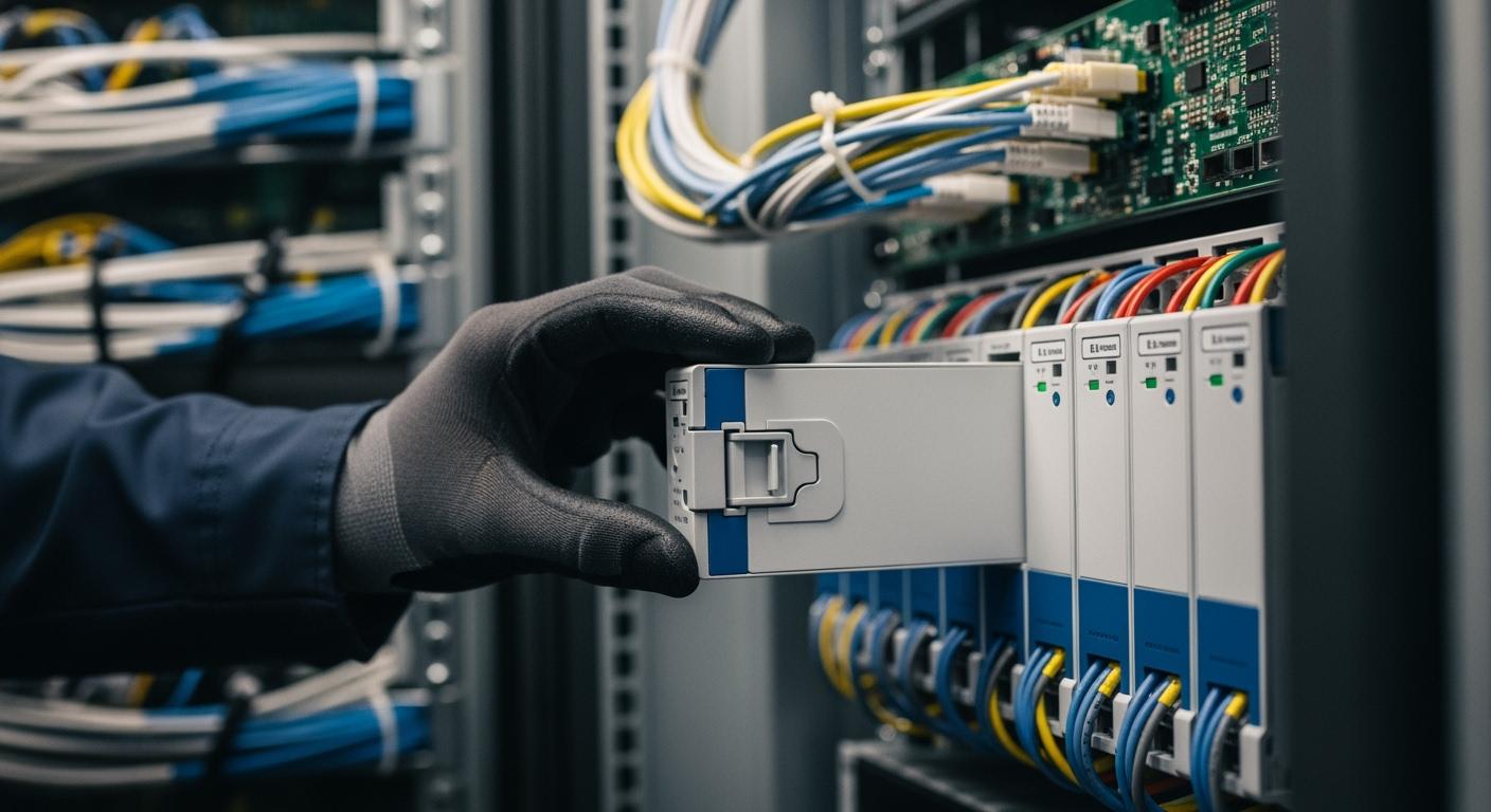 Quick-Release Interface of Smart Power Distribution Units in Telecom Cabinets: Convenient Maintenance with 5-Minute Single-Module Replacement