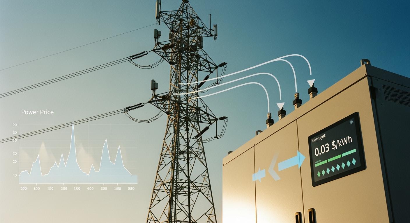 Peak-Valley Arbitrage of Telecom Power Systems: Auto-Capture Low-Price Power for Reserve Storage