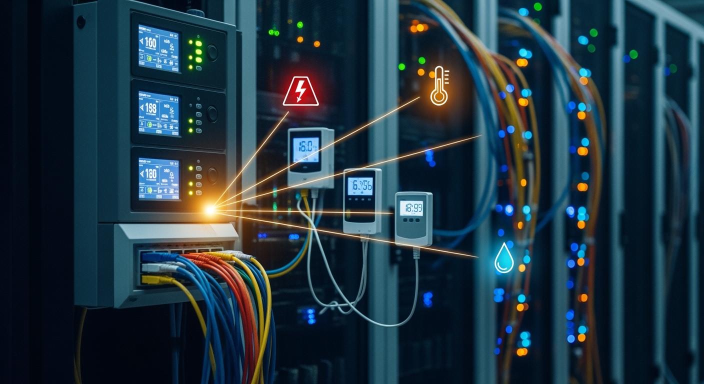 Deep Integration of Smart PDUs with Environment Monitoring Systems: Linked Alarms for Power Data and Temp/Humidity