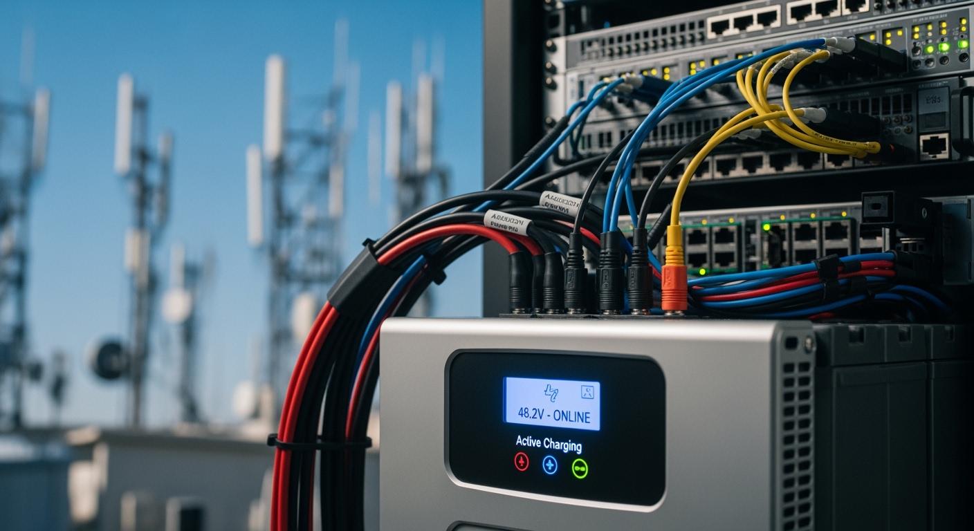 Best battery backup for 48V telecom power systems