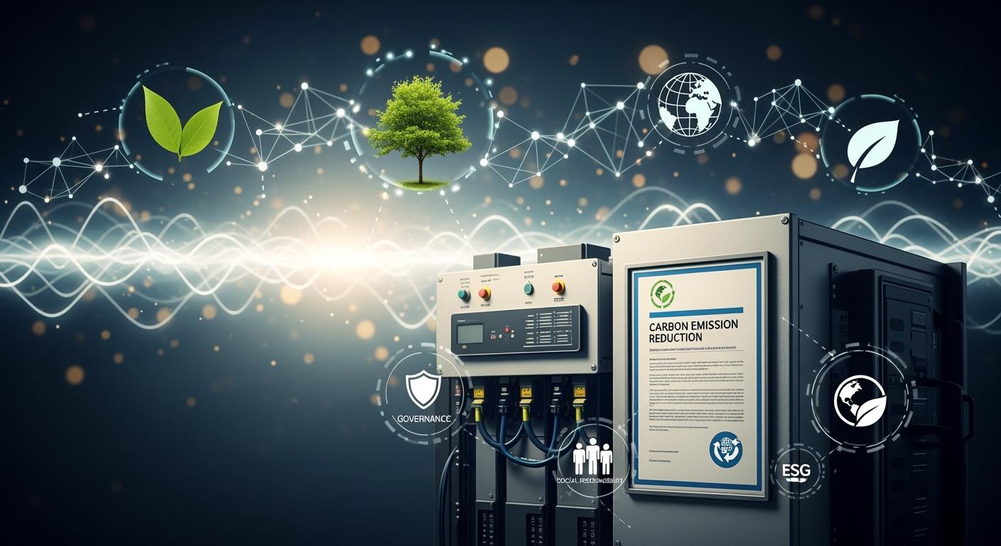 Carbon Emission Reduction Certification for Telecom Rectifier Systems: Help Achieve ESG Goals