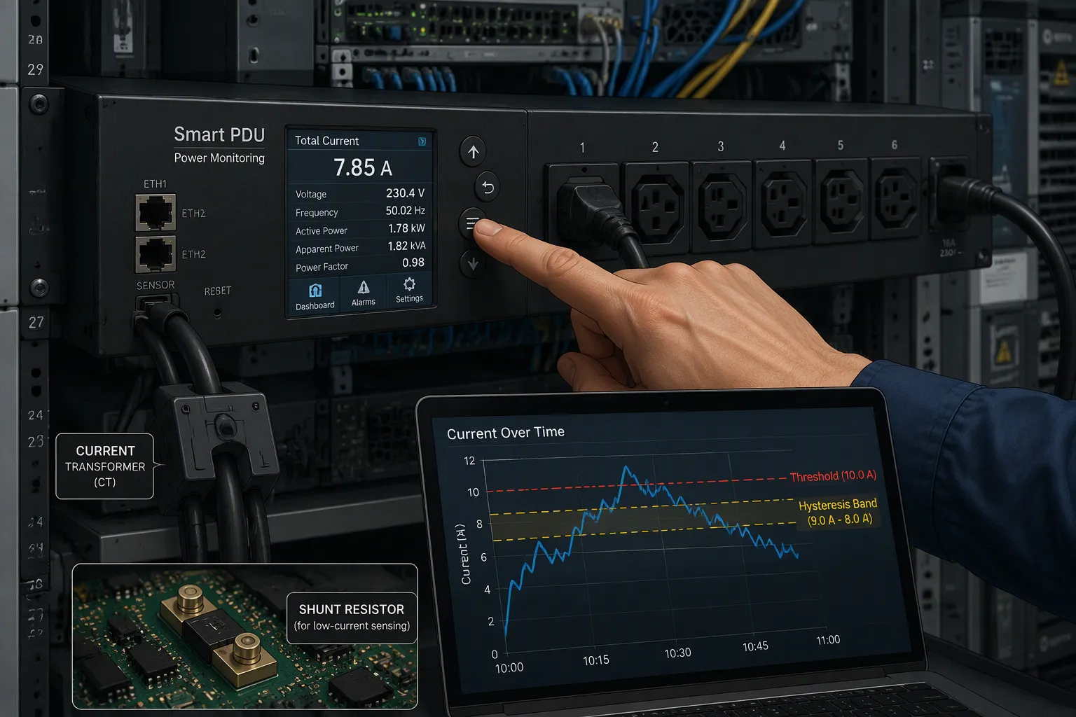 How Smart PDU No-Load Detection Works
