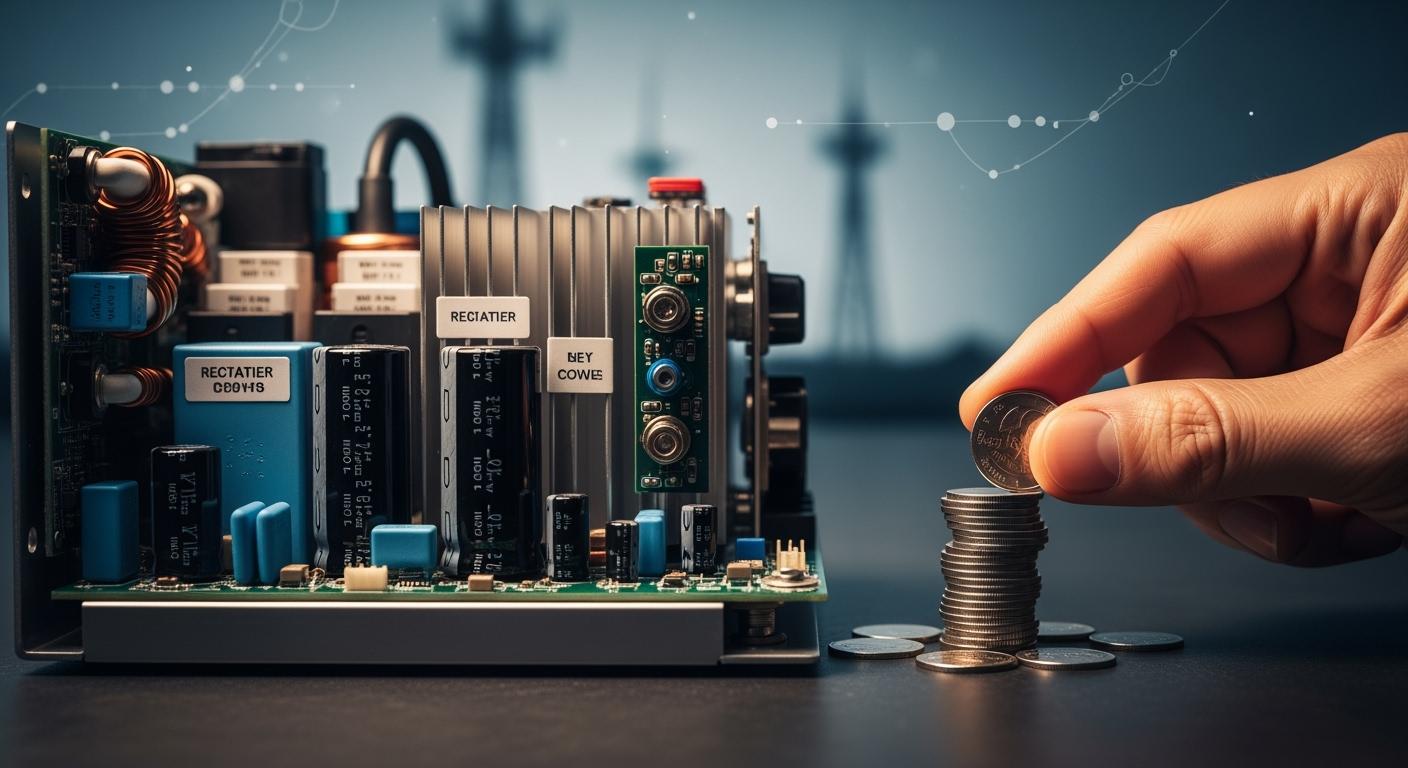Long-Life Components of Telecom Rectifier Systems and their Long-Term Investment Value to Reduce Replacement Frequency