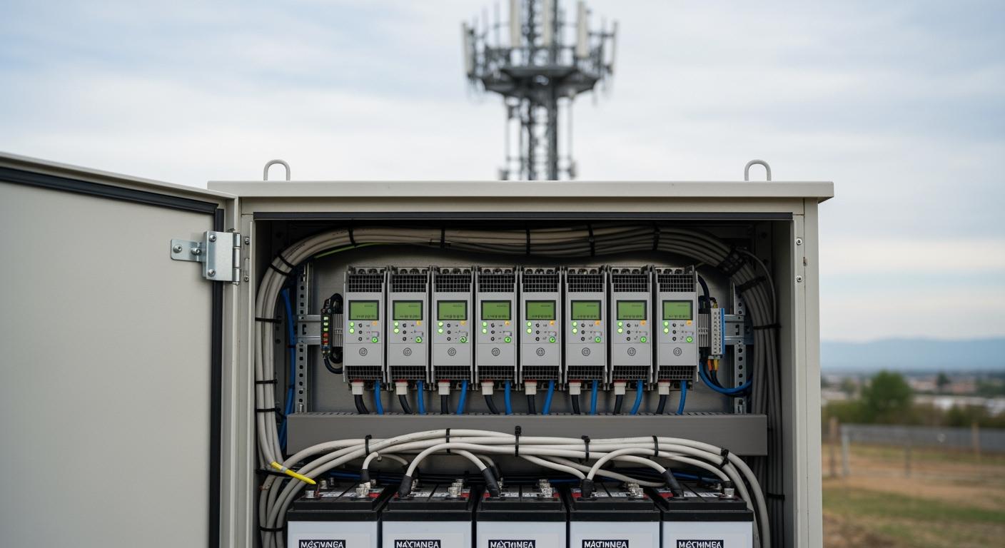 Outdoor telecom power system components: rectifiers and batteries