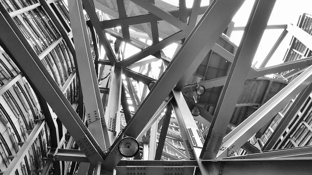 Steel Structure for PV Panel Types