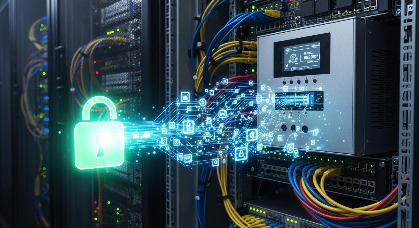 Electricity Data Encryption of Smart PDUs in Telecom Cabinets: Security Mechanism for Sensitive Information Transmission