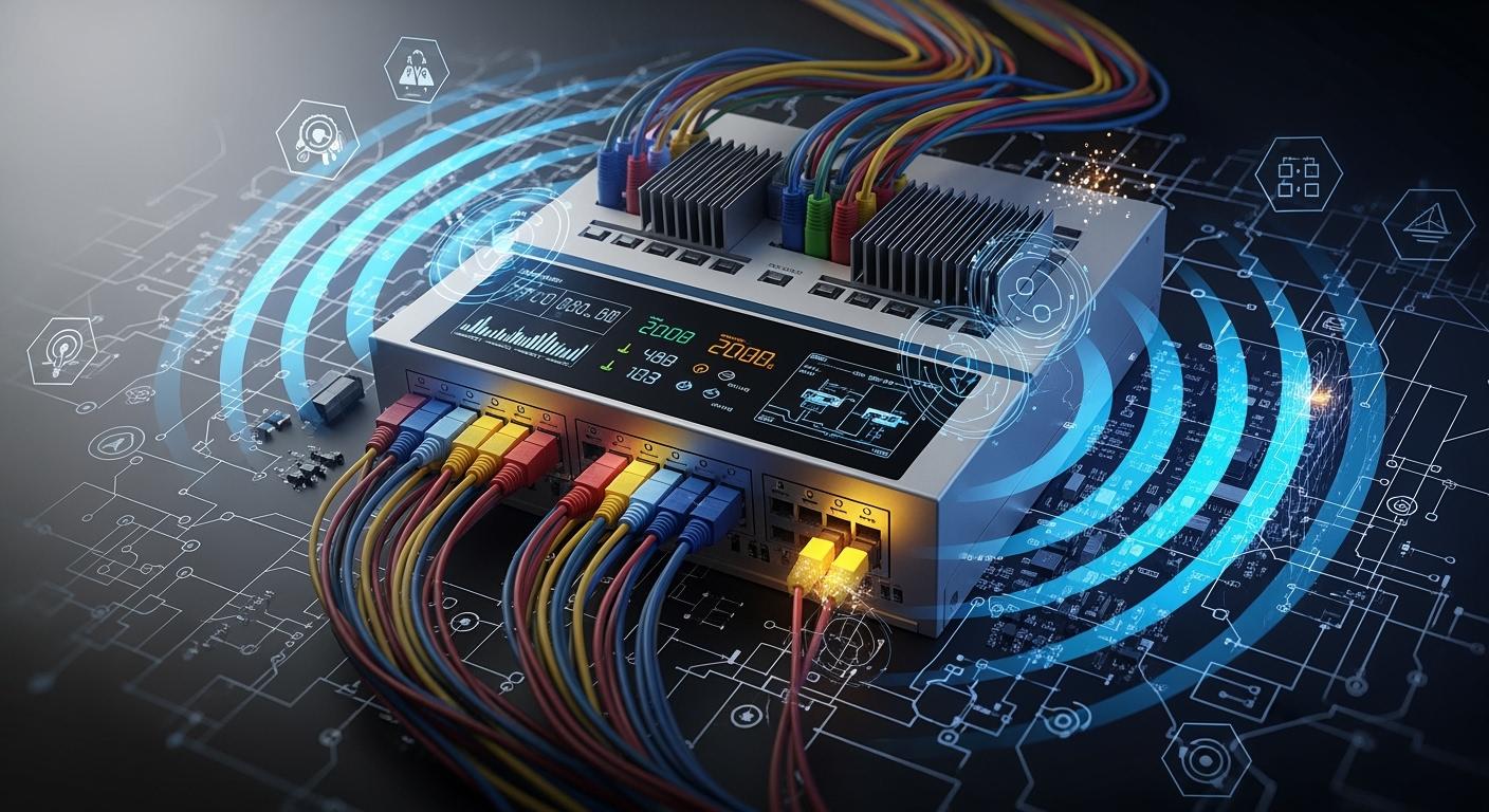 EMC Optimization of Smart Power Distribution Units and Interference Suppression Technology