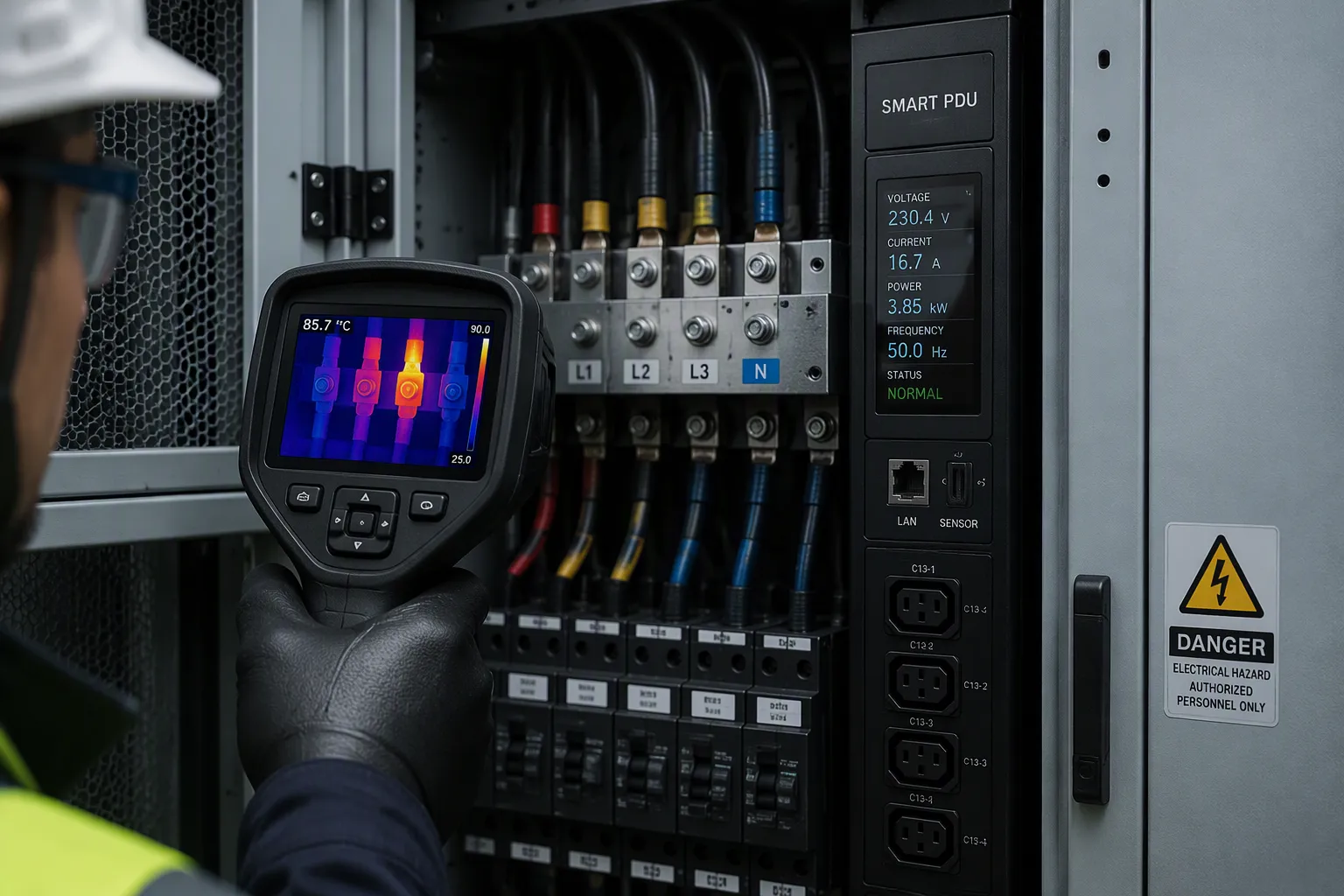 Thermal Monitoring for UPS and PDU Health