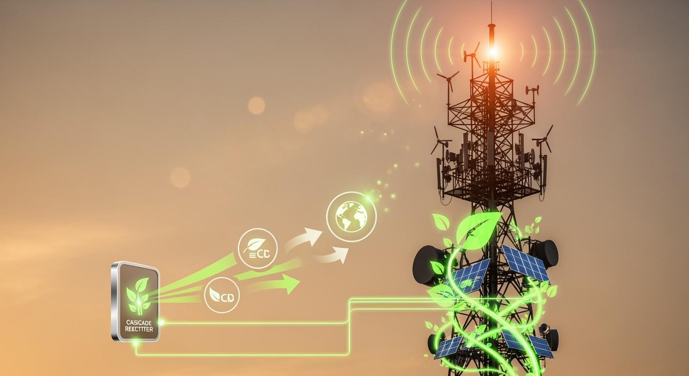 Green Telecom Energy: Cascade Rectifier Tech Cuts Carbon Emissions by 30%