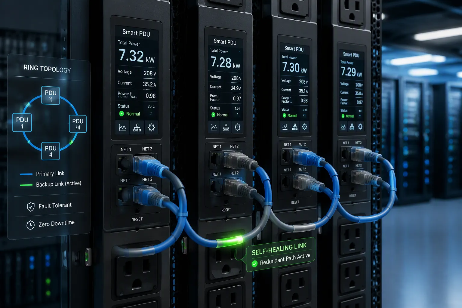 Redundancy Gains and Topology Comparison